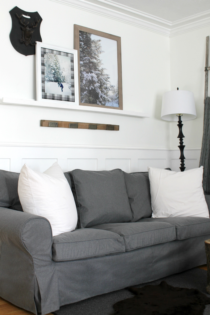 New Slipcover for my Ikea Ektorp Sofa - Review - The Wicker House
